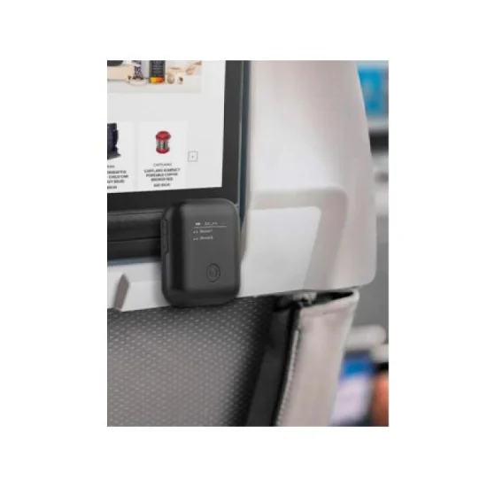 Energea AirLink Dual Channel Airplane Bluetooth Transmitter - Black